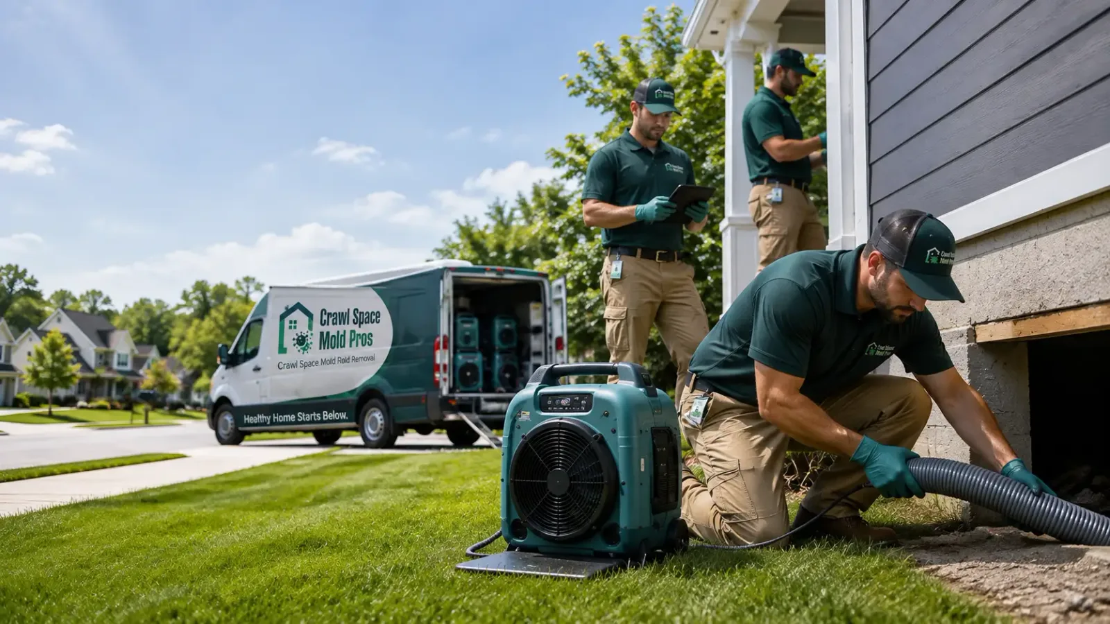 Crawl Space Mold Removal in Stratford, CT